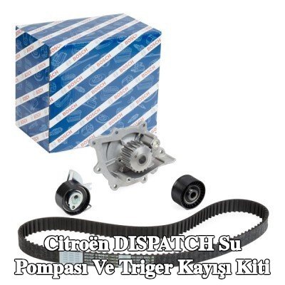 BOSCH Su pompası ve triger kayışı kiti Diş Sayısı: 116, Width: 25, 4mm — 2017 Citroën Dispatch