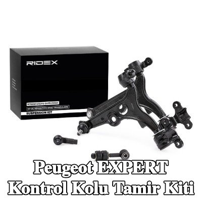RIDEX Kontrol kolu onarım kiti Ön aks her iki taraf, bağlantı çubuğu ile — 2000 Peugeot Expert