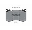 TEXTAR Fren balatası seti 17, 2mm — Land Rover Range Rover (5)