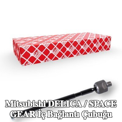 FEBI BILSTEIN İç bağlantı çubuğu Ön Aks Sol, Ön Aks Sağ, 297mm, karşı somunlu, kilitleme plakası ile — 2003 Mitsubishi Delica / Space Gear
