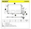 RIDEX Klima kondansatörü 588 x 340 x 16 mm, kurutuculu — 2002 Citroën C8 (7)