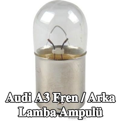 HERTH+BUSS ELPARTS Fren / arka lamba ampulü — Audi A3