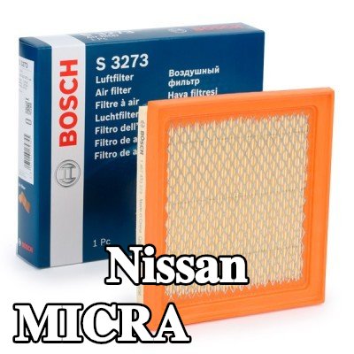 BOSCH مرشح الهواء — 2002 Nissan Micra