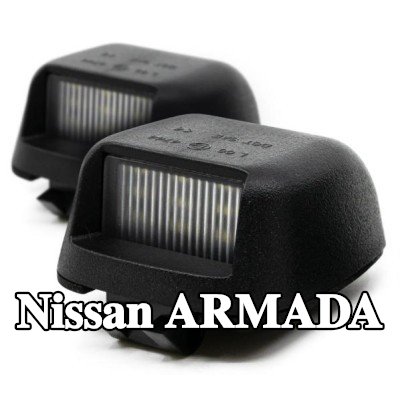 AMiO إضاءة لوحة الأرقام إضاءة لوحة الترخيص, CLP24 — Nissan Armada