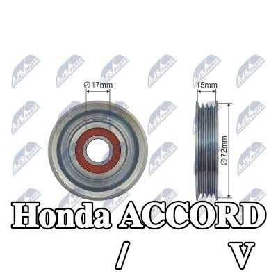 NTY بكرة انحراف/توجيه، حزام V — 2000 Honda Accord