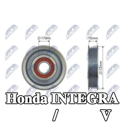 NTY بكرة انحراف/توجيه، حزام V — Honda Integra