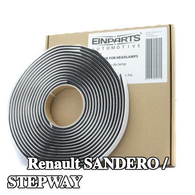 EINPARTS السدادة, شريط لاصق زجاجي للمصباح الأمامي — Renault Sandero / Stepway