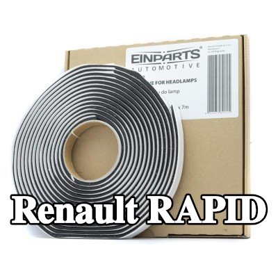 EINPARTS السدادة, شريط لاصق زجاجي للمصباح الأمامي — Renault Rapid