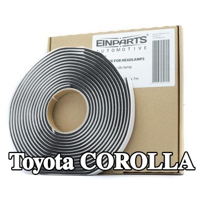 EINPARTS السدادة, شريط لاصق زجاجي للمصباح الأمامي — Toyota Corolla
