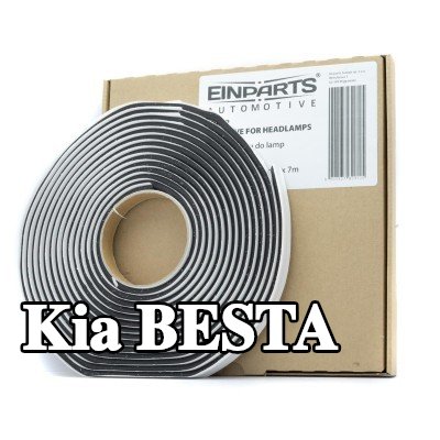 EINPARTS السدادة, شريط لاصق زجاجي للمصباح الأمامي — Kia Besta