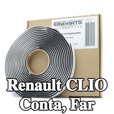 EINPARTS Conta, far ŞİŞE YAPIŞTIRICI ŞERİT — Renault Clio