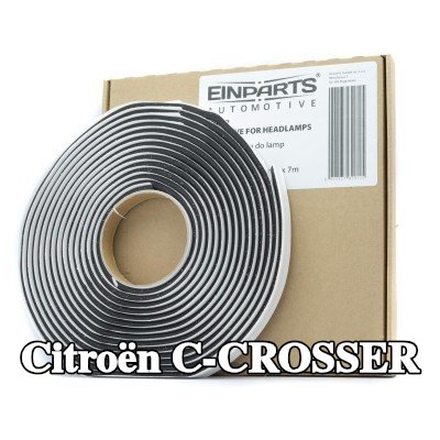 EINPARTS السدادة, شريط لاصق زجاجي للمصباح الأمامي — Citroën C-crosser