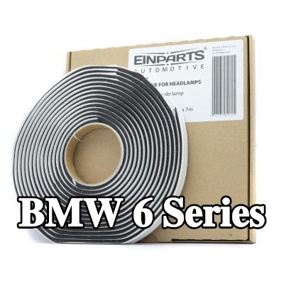 EINPARTS السدادة, شريط لاصق زجاجي للمصباح الأمامي — BMW 6 Series