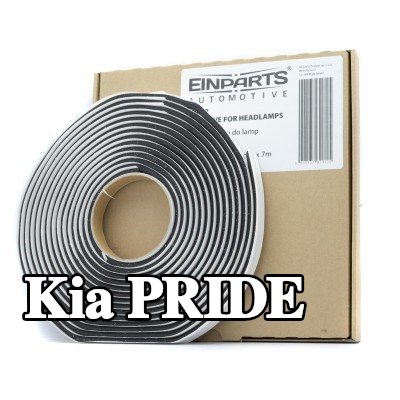 EINPARTS السدادة, شريط لاصق زجاجي للمصباح الأمامي — Kia Pride