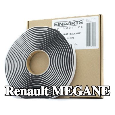 EINPARTS السدادة, شريط لاصق زجاجي للمصباح الأمامي — Renault Megane