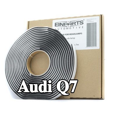 EINPARTS السدادة, شريط لاصق زجاجي للمصباح الأمامي — Audi Q7