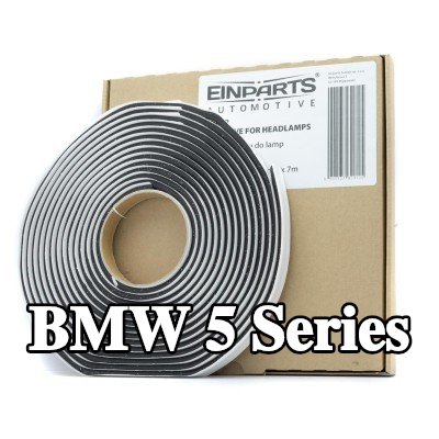 EINPARTS السدادة, شريط لاصق زجاجي للمصباح الأمامي — BMW 5 Series