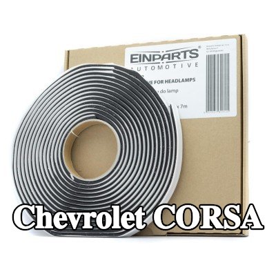 EINPARTS السدادة, شريط لاصق زجاجي للمصباح الأمامي — Chevrolet Corsa