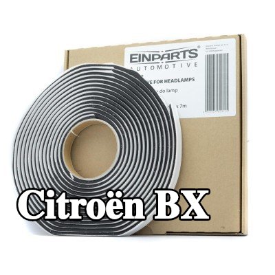 EINPARTS السدادة, شريط لاصق زجاجي للمصباح الأمامي — Citroën Bx