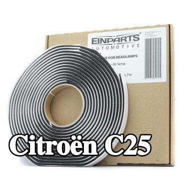 EINPARTS السدادة, شريط لاصق زجاجي للمصباح الأمامي — Citroën C25