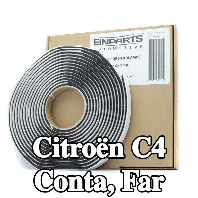 EINPARTS Conta, far ŞİŞE YAPIŞTIRICI ŞERİT — Citroën C4