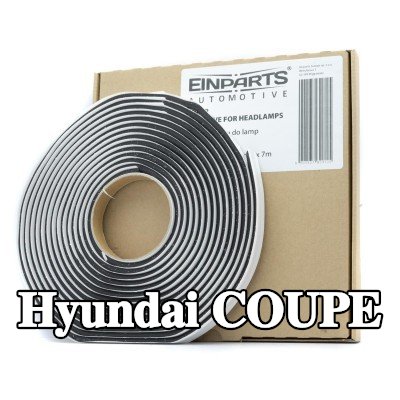 EINPARTS السدادة, شريط لاصق زجاجي للمصباح الأمامي — Hyundai Coupe