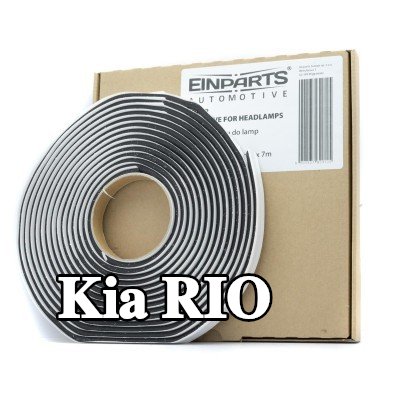 EINPARTS السدادة, شريط لاصق زجاجي للمصباح الأمامي — Kia Rio