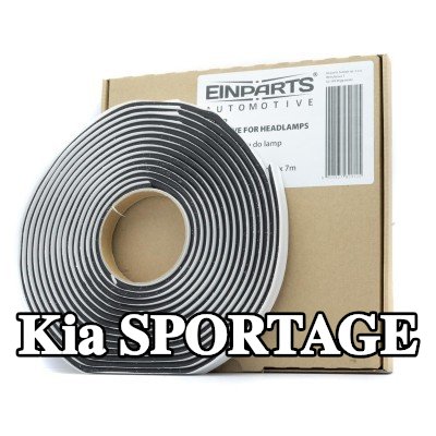 EINPARTS السدادة, شريط لاصق زجاجي للمصباح الأمامي — Kia Sportage