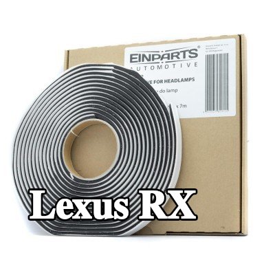 EINPARTS السدادة, شريط لاصق زجاجي للمصباح الأمامي — Lexus Rx