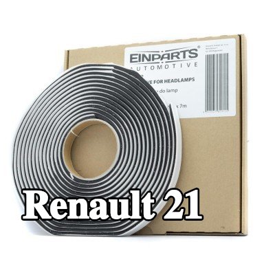 EINPARTS السدادة, شريط لاصق زجاجي للمصباح الأمامي — Renault 21
