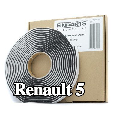 EINPARTS السدادة, شريط لاصق زجاجي للمصباح الأمامي — Renault 5