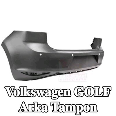 VAN WEZEL Arka tampon Arka — 2012 Volkswagen Golf