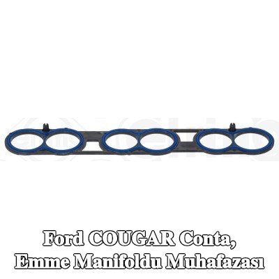 ELRING Conta, emme manifoldu gövdesi Emme manifoldu üstünden emme manifoldu altına — Ford Cougar