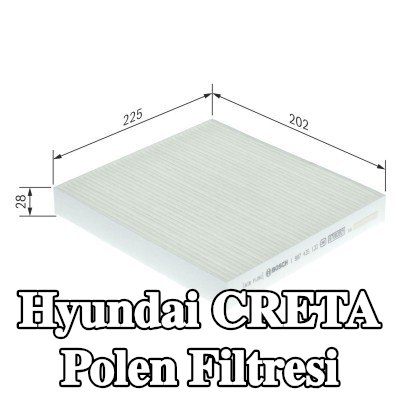 BOSCH Polen filtresi Partikül Filtresi — Hyundai Creta