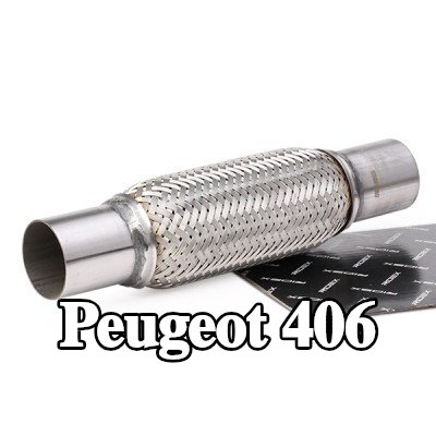 RIDEX أنبوب عادم مرن مع مقبس أنبوب — 1998 Peugeot 406