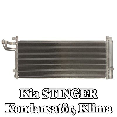 KOYORAD Kondansatör, klima — Kia Stinger