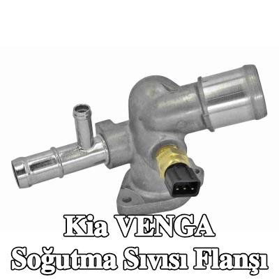 ACKOJA Conta/sızdırmazlık elemanı ile birlikte soğutma suyu flanşı, sensörlü — Kia Venga