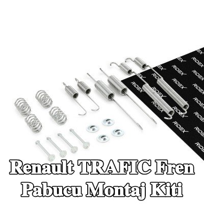 RIDEX Arka aks fren pabucu montaj kiti — Renault Trafic