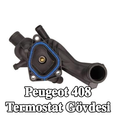 MAXGEAR Conta/sızdırmazlık elemanı ile termostat muhafazası, kablo seti olmadan, sensörlü, termostatlı — Peugeot 408