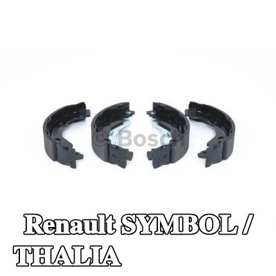 BOSCH مجموعة أحذية الفرامل — Renault Symbol / Thalia