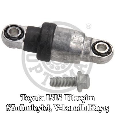 OPTIMAL Titreşim Sönümleyici, V-kanallı kayış — Toyota Isis