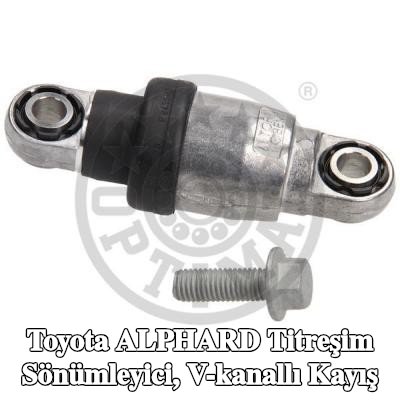 OPTIMAL Titreşim Sönümleyici, V-kanallı kayış — Toyota Alphard