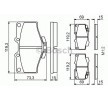 BOSCH Fren balatası seti 15mm — Toyota Hilux (5)