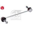 FEBI BILSTEIN Ön aks sol anti-roll bar bağlantısı, Ön Aks Sağ, 255mm, Çelik — Nissan Note (3)