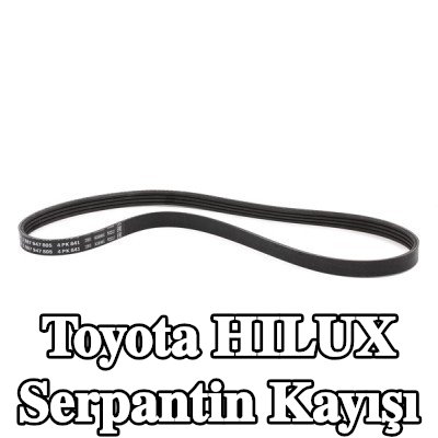 BOSCH Serpantin kayışı 841mm, Number of ribs: 4 — 1990 Toyota Hilux