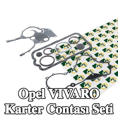 BGA Karter contası seti — 2012 Opel Vivaro