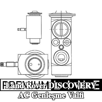 MAHLE AC genleşme valfi — Land Rover Discovery