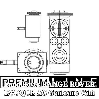 MAHLE AC genleşme valfi — Land Rover Range Rover Evoque