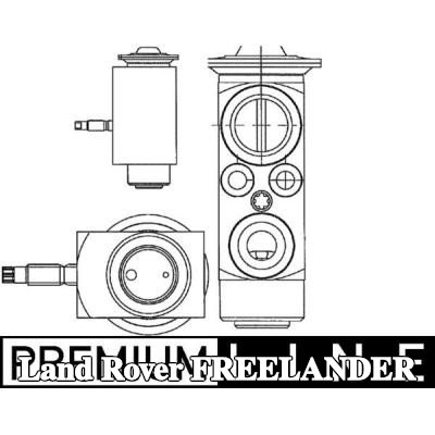 MAHLE صمام تمدد تكييف الهواء — Land Rover Freelander