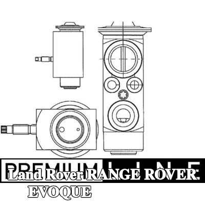 MAHLE صمام تمدد تكييف الهواء — Land Rover Range Rover Evoque